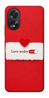 Чохол на Oppo A18 Love Mode ON фото 1 з 1