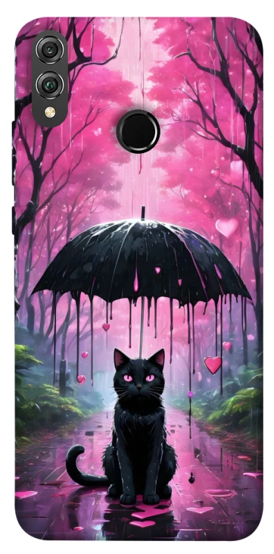 Чохол на Huawei Honor 8X Black cat фото 1 з 1