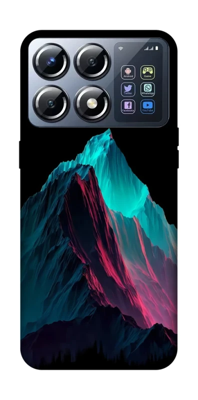 Чехол на Xiaomi POCO X8 Pro Neon mountains фото 1 из 1