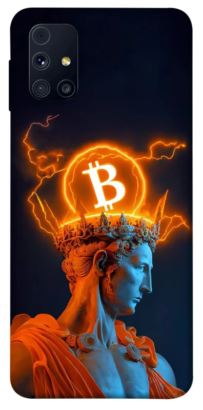 Чехол на Samsung Galaxy M31s Bitcoin God фото 1 из 1