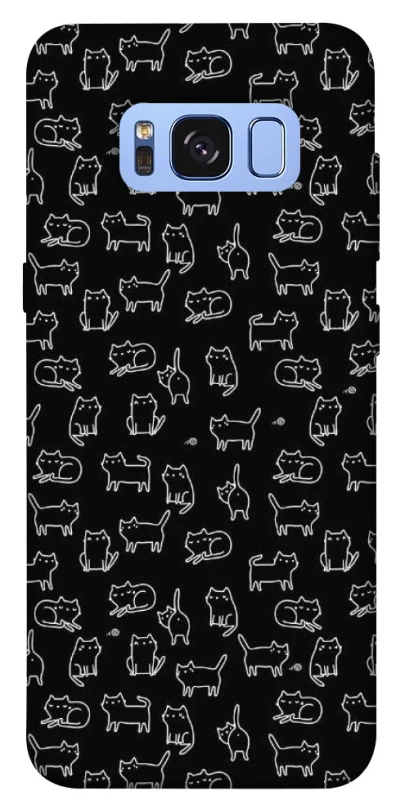 Чохол на Samsung G950 Galaxy S8 Black Cats фото 1 з 1