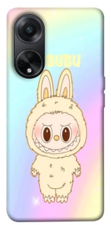 Чехол на Oppo A58 4G Fluffy Rainbow Labubu фото 1 из 1