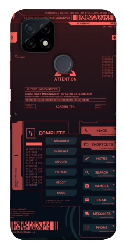 Чохол на Realme C21Y Attention фото 1 з 1