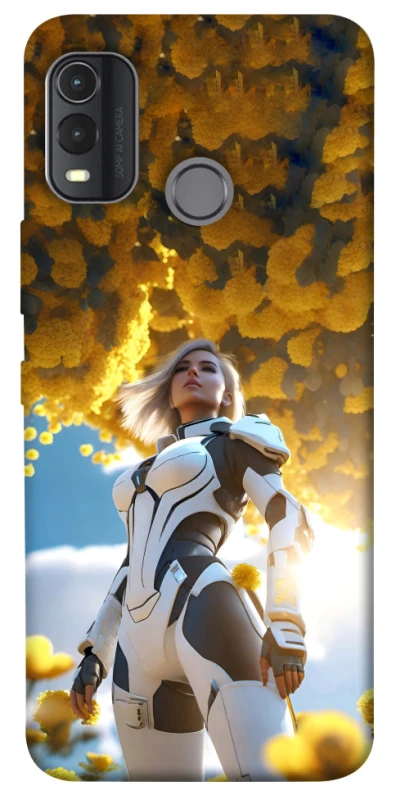 Чохол на Nokia G11 Plus Cyber space girl ver.3 фото 1 з 1