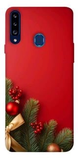 Чехол на Samsung Galaxy A20s Новогодний v21 фото 1 из 1