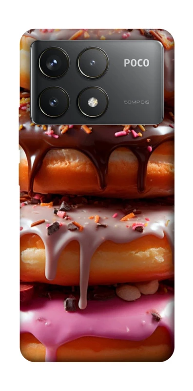 Чохол на Xiaomi Poco F6 Pro Пончики фото 1 з 1