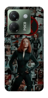 Чохол на Xiaomi Poco M7 pro 5G Black Widow фото 1 з 1