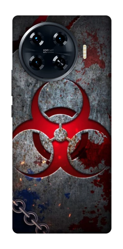 Чехол на TECNO Spark 20 Pro+ Радиация v3 фото 1 из 1