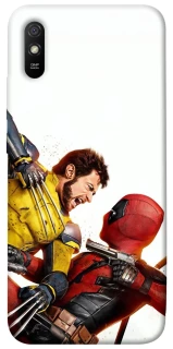Чехол на Xiaomi Redmi 9A Deadpool and Wolverine фото 1 из 1
