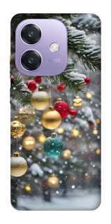 Чехол на Oppo A3 4G Новогодний v48 фото 1 из 1