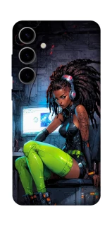 Чехол на Samsung Galaxy S25 Cyber girl фото 1 из 1