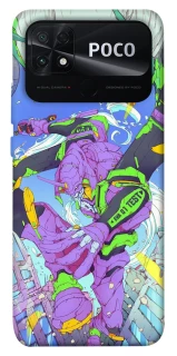 Чохол на Xiaomi Poco C40 Євангеліон v2 фото 1 з 1