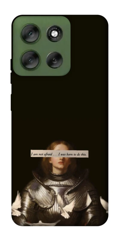 Чехол на Motorola Moto G56 5G Not afraid фото 1 из 1