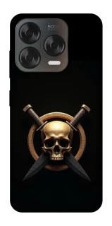 Чохол на ZTE Blade V70 Design Golden Skull фото 1 з 2