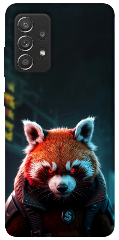 Чохол на Samsung Galaxy A52 4G / A52 5G Cyber Red Panda фото 1 з 1