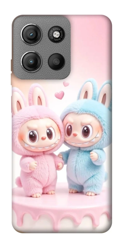 Чехол на Motorola Moto G15 4G Labubu Twins фото 1 из 1