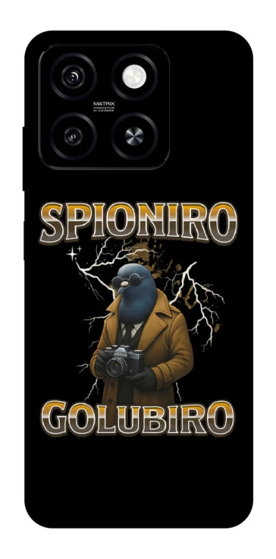 Чохол на ZTE Blade A55 4G Spioniro Golubiro фото 1 з 1