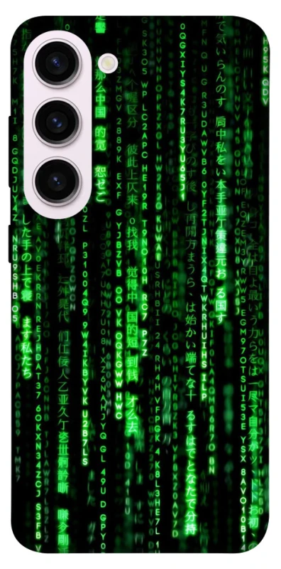 Чохол на Samsung Galaxy S23+ Matrix Code фото 1 з 1