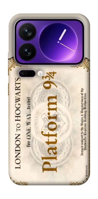 Чехол на Xiaomi 17 Pro Max Ticket 9-3/4 фото 1 из 1