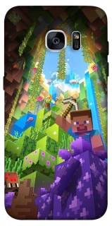 Чехол на Samsung G935F Galaxy S7 Edge Minecraft forever фото 1 из 1