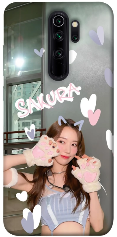 Чохол на Xiaomi Redmi Note 8 Pro Sakura - LE SSERAFIM фото 1 з 1