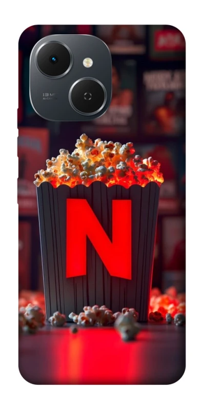 Чехол на TECNO Spark 40C Netflix and popcorn фото 1 из 1