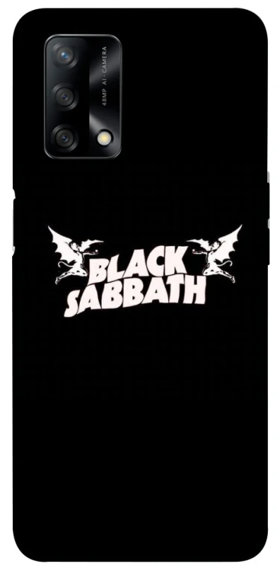 Чехол на Oppo A74 4G Black Sabbath logo ver.2 фото 1 из 1