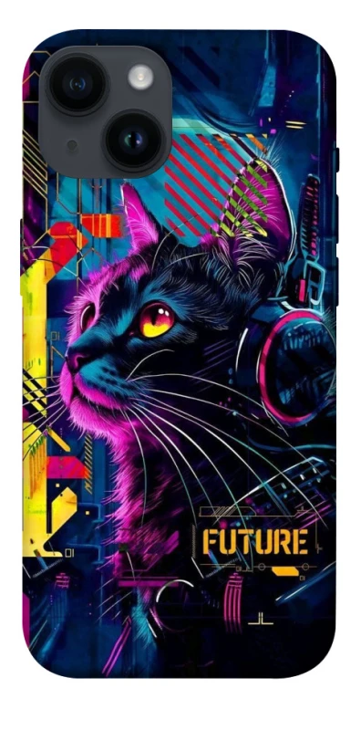 Чохол на Apple iPhone 14 (6.1") Cyber Cat v2 фото 1 з 1
