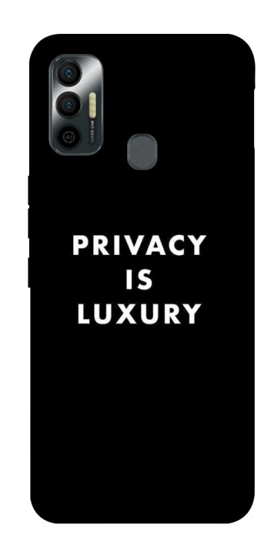 Чохол на TECNO Spark 7 Privacy is luxury фото 1 з 1