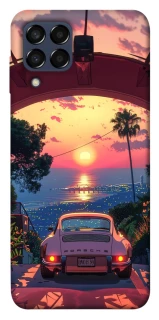Чехол на Samsung Galaxy M33 5G Porsche at sunset фото 1 из 1