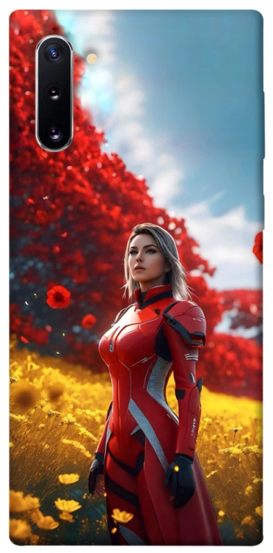 Чохол на Samsung Galaxy Note 10 Cyber space girl ver.5 фото 1 з 1