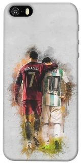 Чохол на Apple iPhone 5/5S/SE Ronaldo та Messi фото 1 з 1
