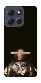 Чехол на Motorola Moto G86 Not afraid фото 1 из 1