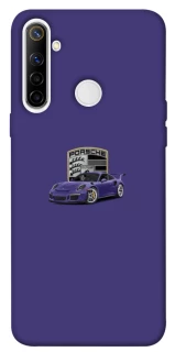 Чехол на Realme 6i Porsche purple фото 1 из 1