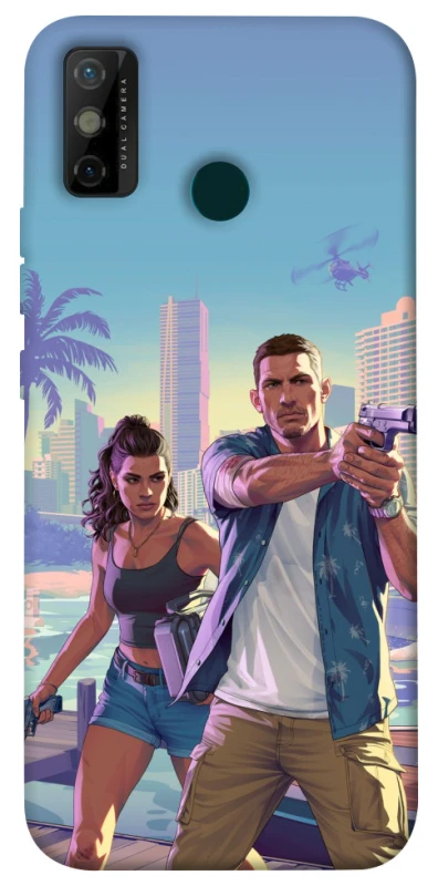 Чехол на TECNO Spark 6 Go GTA фото 1 из 1