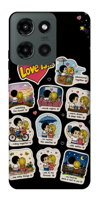 Чохол на Motorola Moto G Power (2025) Love is ver.4 фото 1 з 1