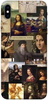 Чохол на Apple iPhone XS Max (6.5") Leonardo da Vinci фото 1 з 1