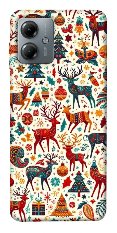 Чехол на Motorola Moto G14 Christmas spirit ver.5 фото 1 из 1