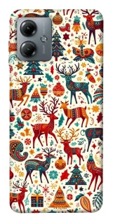 Чехол на Motorola Moto G14 Christmas spirit ver.5 фото 1 из 1
