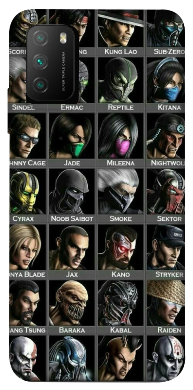 Чехол на Xiaomi Poco M3 Mortal Kombat фото 1 из 1
