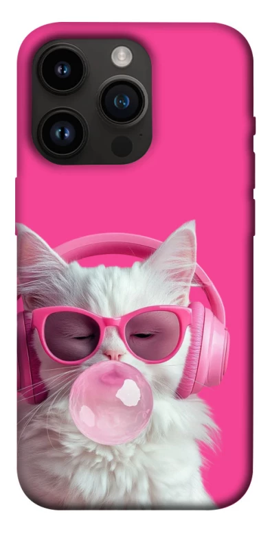 Чохол на Apple iPhone 14 Pro (6.1") Pink kitty фото 1 з 1