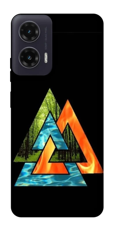 Чохол на Motorola Moto G35 Валькнут v4 фото 1 з 1