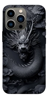 Чехол на Apple iPhone 13 Pro (6.1") black dragon фото 1 из 1