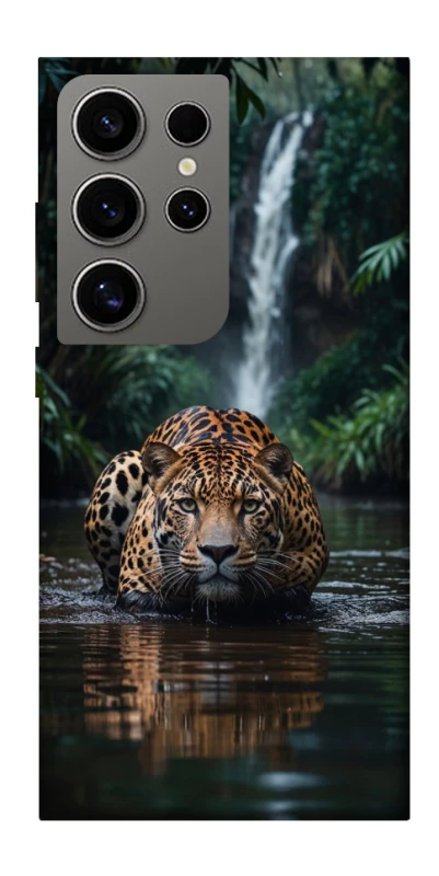 Чехол на Samsung Galaxy S24 Ultra Leopard in water фото 1 из 1