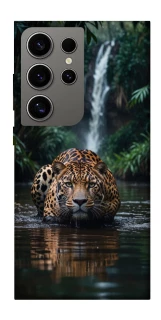 Чехол на Samsung Galaxy S24 Ultra Leopard in water фото 1 из 1