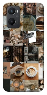 Чохол на Oppo A96 Coffee collage ver.3 фото 1 з 1