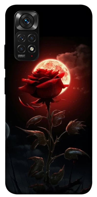 Чехол на Xiaomi Redmi Note 11 (Global) / Note 11S Красная роза фото 1 из 1