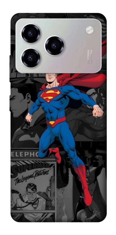 Чехол на ZTE Blade A76 superman comics фото 1 из 1