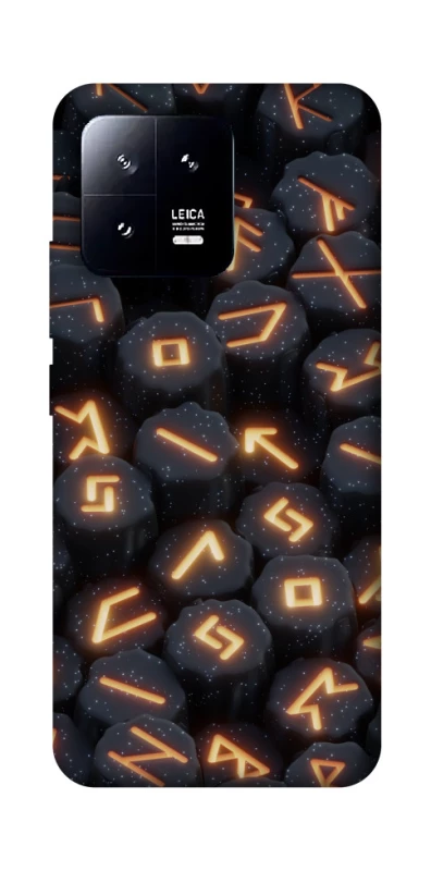 Чехол на Xiaomi 13 Огненые руны фото 1 из 1