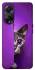 Чехол на Oppo A58 4G Кот-подглядыватель фото 1 из 1